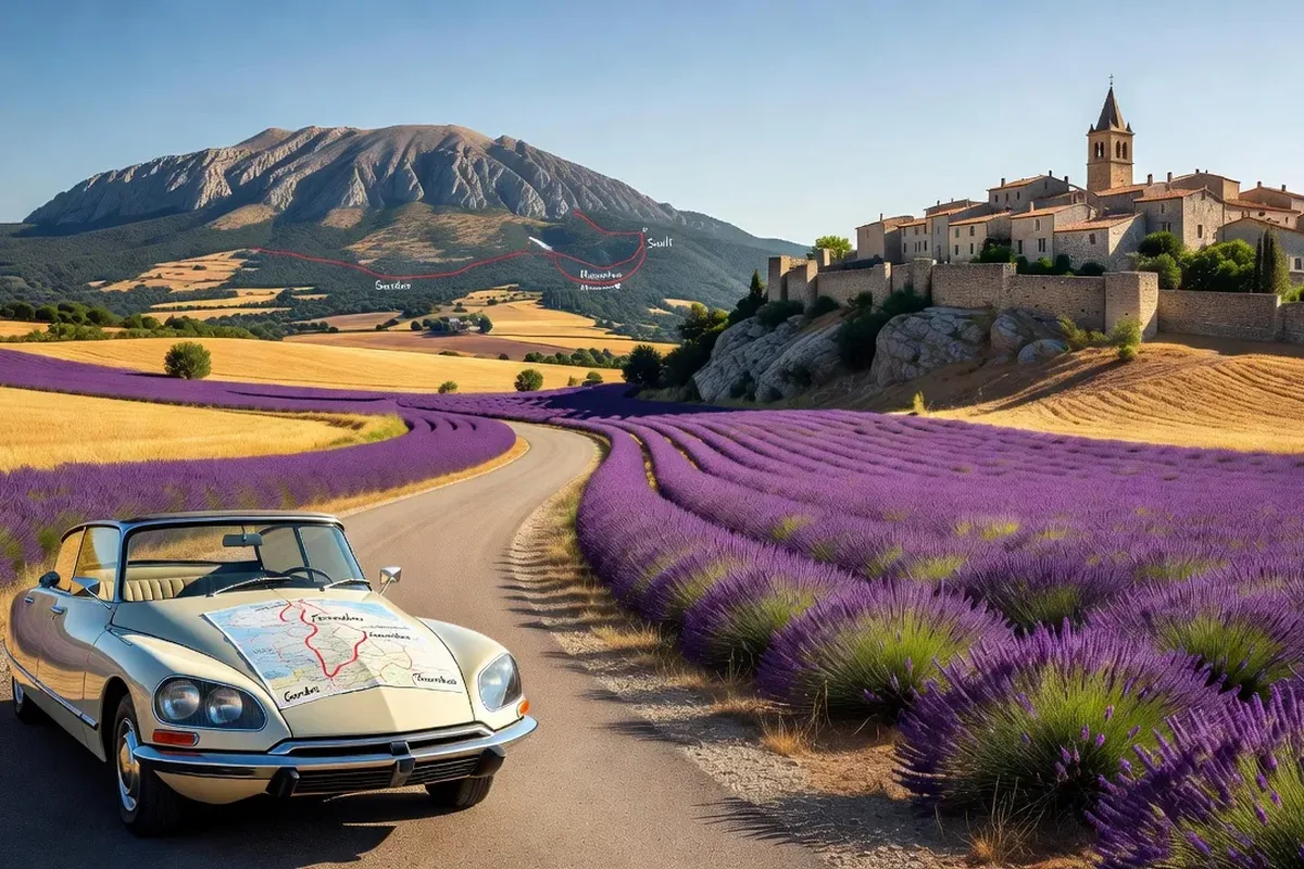 Circuit touristique autour du Ventoux