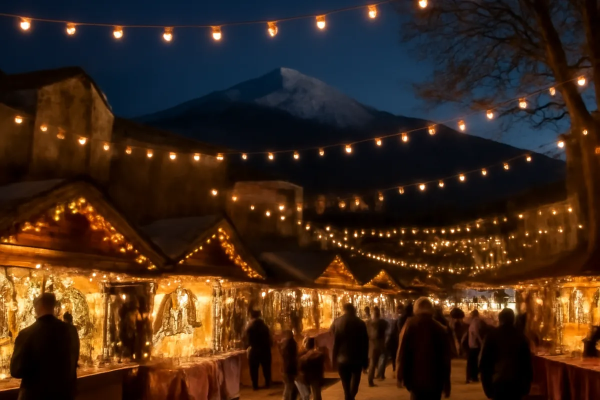 Marchés de Noël et Provence en hiver autour du Mont Ventoux
