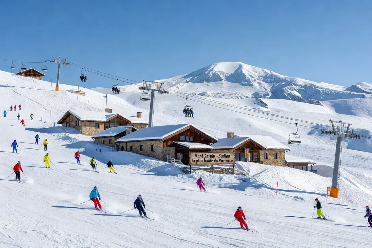 Station de ski du Mont Serein : guide complet de la plus haute station de Provence